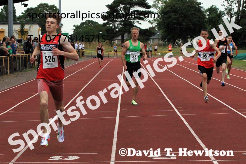 400 metres, 2022 NEGP Monkton 5, Wednesday, July 20th. Photo: David T. Hewitson/Sports for All Pics